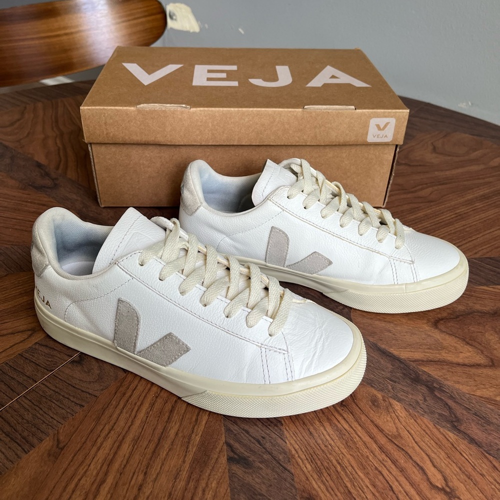 Veja Campo Leather Sneakers Size US 6